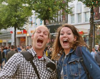 Zó ziet een feest op de Vismarkt eruit