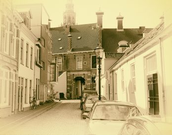 Achter de Martinitoren, honderd jaar geleden
