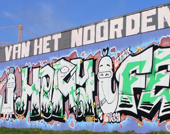 Rappend eerbetoon aan rap FC Groningen
