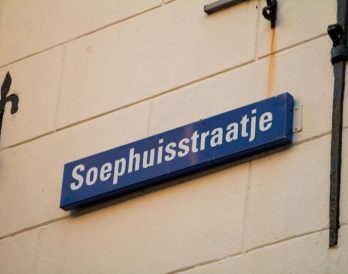 In het Soephuisstraatje was ooit een huis met soep (echt waar)