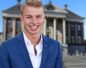 Student Julian Bushoff nieuwe fractievoorzitter PvdA